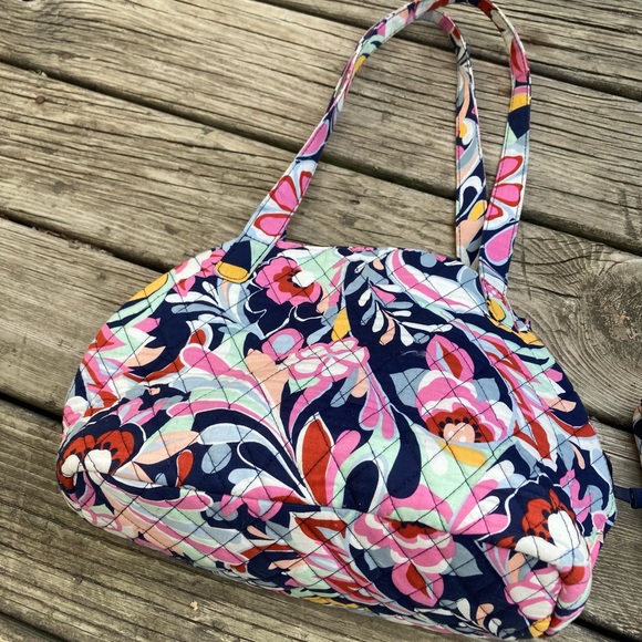 Vera Bradley Multicolor Floral Shoulder Bag - Picture 10 of 11